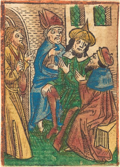 ユダの反逆、c。 1490年。 作： Unbekannt