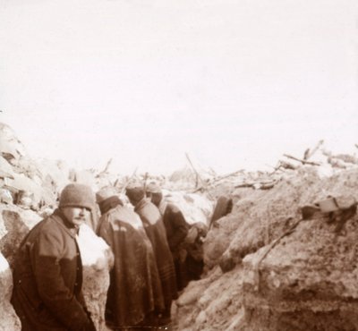 トレンチ、フランス北部、タフル、c1914-c1918 作： Unbekannt