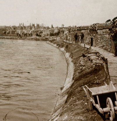 Nieuwpoort、フランダース、ベルギー、c1914-c1918の塹壕 作： Unbekannt