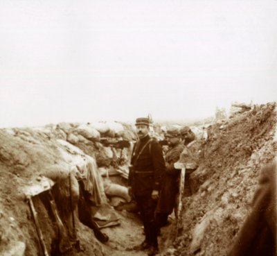 フランス北部、シャンパーニュの溝、c1914-c1918 作： Unbekannt