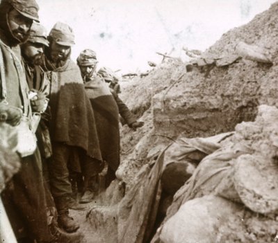 最前線の塹壕、フランス北部、タフル、c1914-c1918 作： Unbekannt