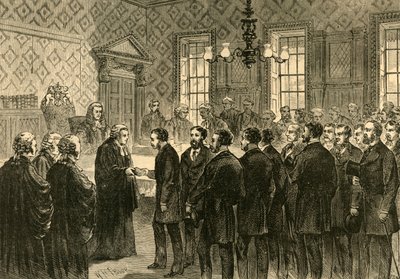 ピックスの裁判、1897年。 作： Unbekannt