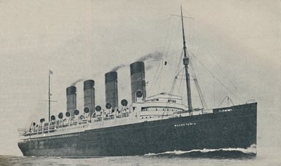 20年間の意気揚々。 1907年、1927年、1936年に建てられたモーレタニア 作： Unbekannt