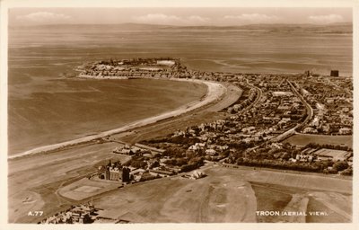 Troon Aerial View、c1930 作： Unbekannt