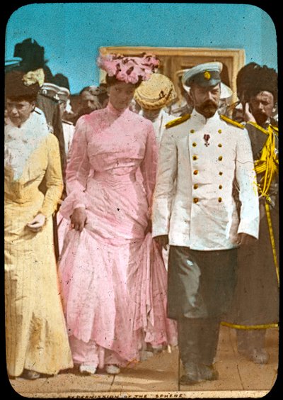 ロシア皇帝ニコラス2世とツァリナアレクサンドラ、c1894-c1917 作： Unbekannt