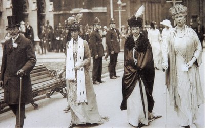 1890年代に英国を訪れたロシアのツァリナマリアフョードロヴナ 作： Unbekannt