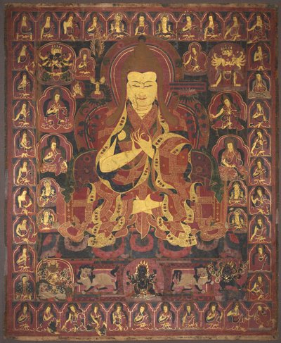 Geluk Orderの創設者であるTsong Khapa、c。 1440-1470。 作： Unbekannt
