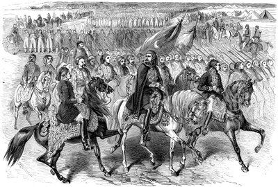 3月のトルコ軍、カミエシュ、バラクラバ、クリミア、1854 1882-1884 作： Unbekannt