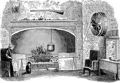 仕事中のターンスピット犬、c1880 作： Unbekannt