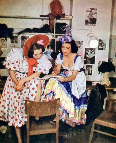 5月の1回のような軽いオペラからの2人の女性、ウォルターコッロ、ベルリン、1943年 作： Unbekannt
