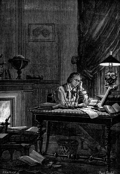 UJJ Leverrier、フランスの天文学者、1846年の惑星海王星の位置を計算1881 作： Unbekannt