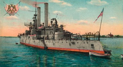 米国戦艦アイオワ、c1908 作： Unbekannt
