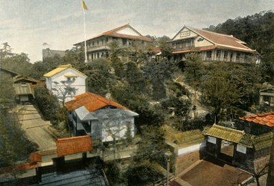Un Hotel A Kyoto、ホテルアット京都、1900 作： Unbekannt