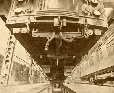 地下：地方鉄道電気自動車の下、1930年。 作： Unbekannt