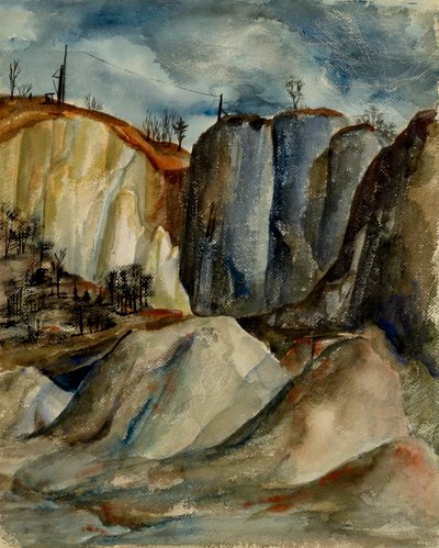 無題の風景。 作： Unbekannt