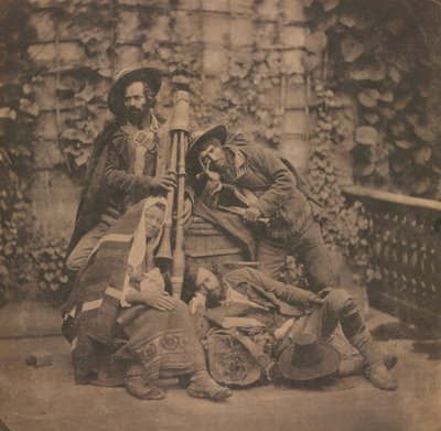 無題のPifferari、c。 1851-1855。 作： Unbekannt