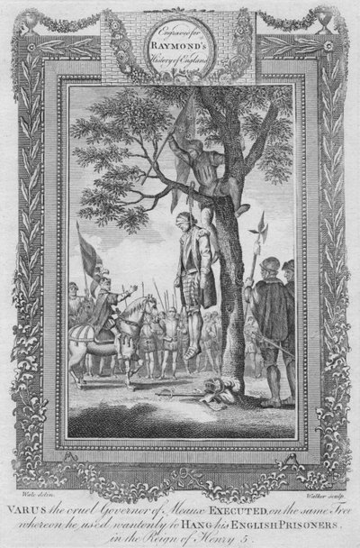 モースの残酷な知事、ヴァルス、1787年 作： Unbekannt