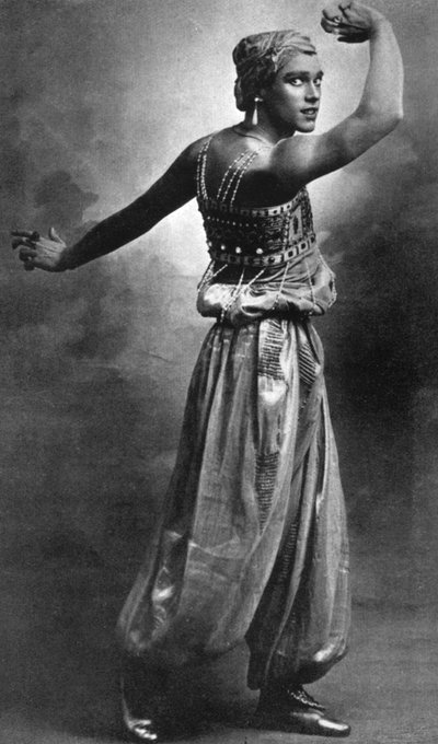 Vaslav Nijinsky、ロシアのバレエダンサー、振付家 作： Unbekannt
