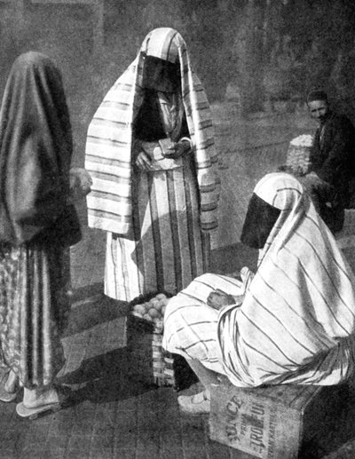 ベールに包まれた女性、サラエボ、ボスニア、1936 作： Unbekannt