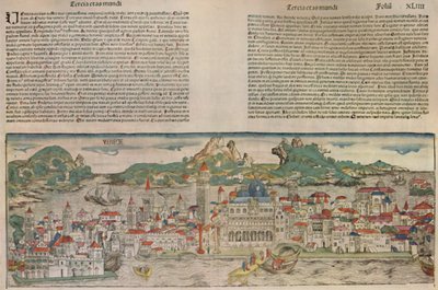 1493、1925年のヴェネツィア。 作： Unbekannt