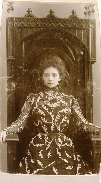 ヴェラコミサルジェフスカヤ、ロシアの女優、1900年代 作： Unbekannt
