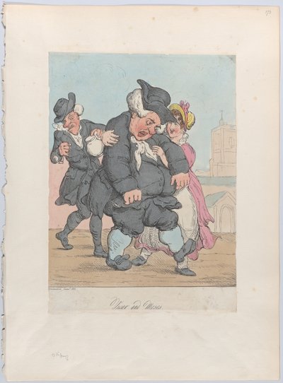 牧師とモーゼ, 1815., 1815. 作： Unbekannt