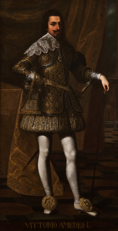 ビクターアマデウスI 1587-1637、サヴォイ公 作： Unbekannt