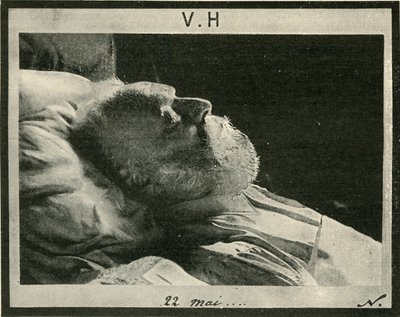 死後のビクターユーゴー、1885年、1902年。 作： Unbekannt