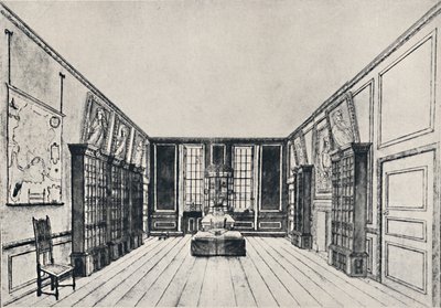 1928年、サミュエルペピス図書館、テムズ川に向かっての眺め、ヨークの建物 作： Unbekannt
