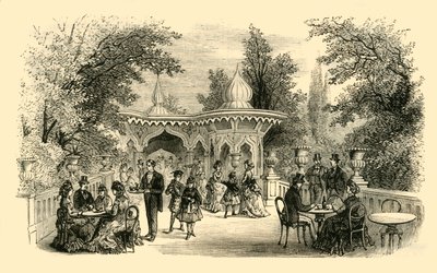 サリーガーデンズ、c1878で表示します。 作： Unbekannt