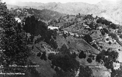 1917年、インドのカラナからチャクラタのビュー 作： Unbekannt
