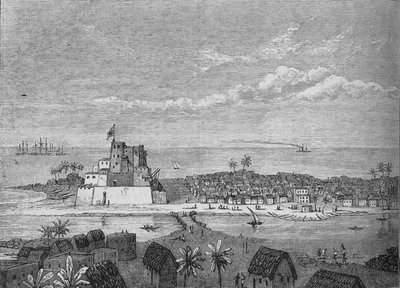 Elmina、c1880のビュー 作： Unbekannt