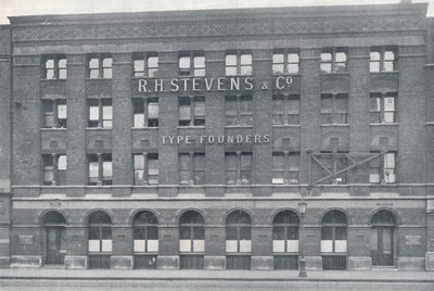 鋳造所、サザークストリート、1909年のビュー。 作： Unbekannt