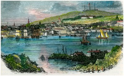 ハリファックス、ノバスコシア、c1870のビュー 作： Unbekannt