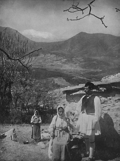 パルナッソス山の眺め、1913 作： Unbekannt