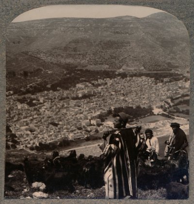 Nablus、c1900のビュー 作： Unbekannt