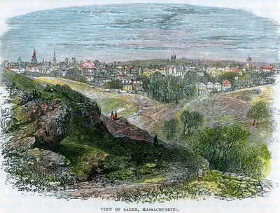 セーラム、マサチューセッツ、米国、c1860のビュー 作： Unbekannt
