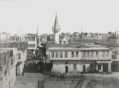 旧市街、スエズ、エジプトの眺め、1895年。 作： Unbekannt