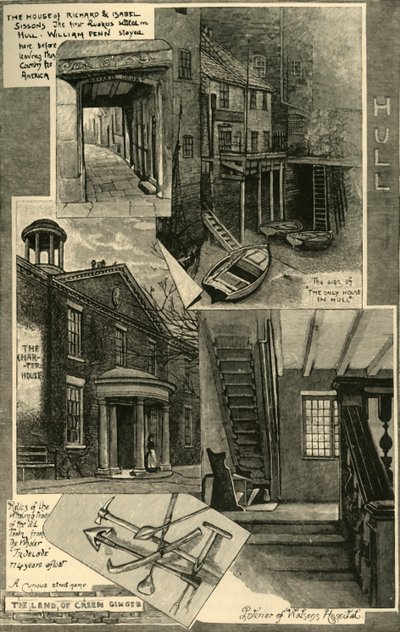ハルの眺め、1898年。 作： Unbekannt