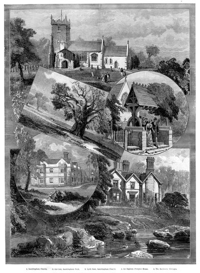サンドリンガムの景色、ノーフォーク、1887 作： Unbekannt