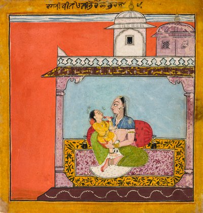 ビラバル・ラギニ、カザフスタンのラガマラ出身。 1690–95。 作： Unbekannt