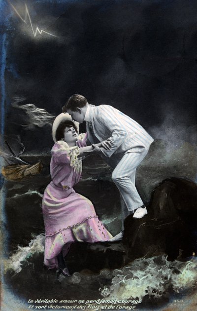 ヴィンテージフランスポストカード、c1900 作： Unbekannt