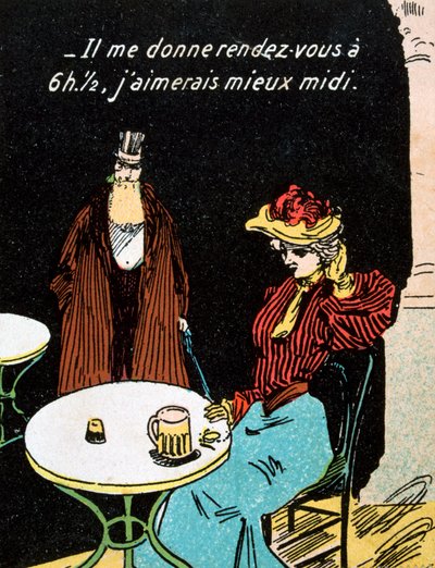 ヴィンテージフランスポストカード、c1900 作： Unbekannt