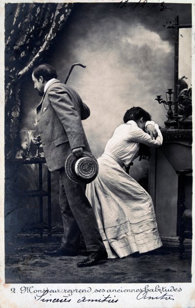 ヴィンテージフランスポストカード、c1900 作： Unbekannt