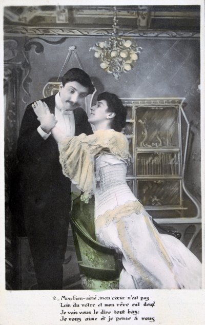 ヴィンテージフランスポストカード、c1900 作： Unbekannt