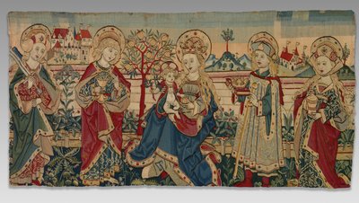フォーセインツの聖母子c。 1500。 作： Unbekannt