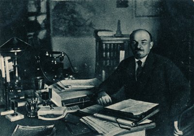 ウラジミールイリッヒレーニン、ロシアのボルシェビキ党指導者、ロシアのモスクワ、1922年10月7日 作： Unbekannt