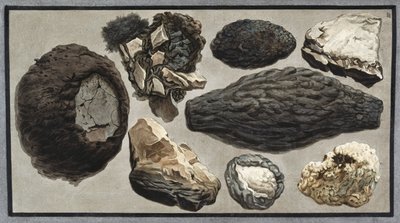 ヴェスヴィオ山の火山性物質 作： Unbekannt