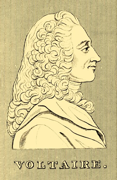 Voltaire、1694-1778、1830。 作： Unbekannt