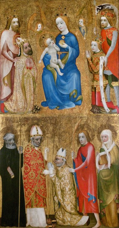 VlašimのJanOčko大司教の奉納絵画 作： Unbekannt